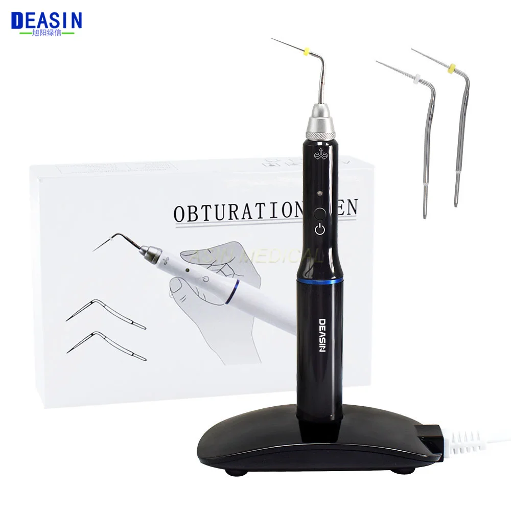 

Dental Cordless Gutta Percha Obturation Pen Root Canal Filling System +2 Tips 3 Second Rapid Heating Dental Gutta-percha Cutter