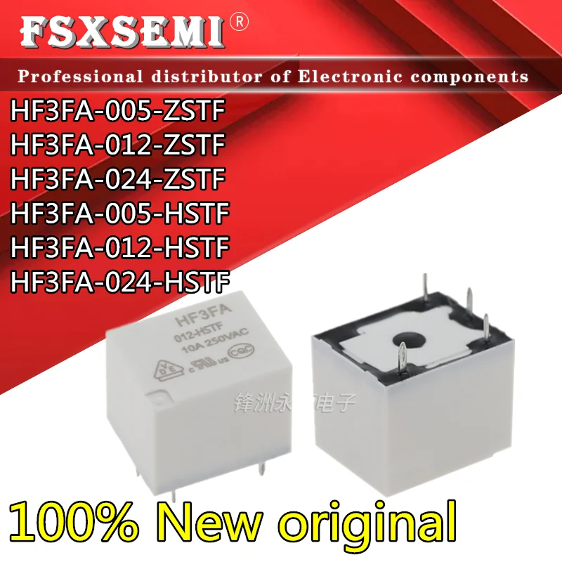 5pcs New Relay HF3FA-005-ZSTF HF3FA-012-ZSTF HF3FA-024-ZSTF HF3FA-005-HSTF HF3FA-012-HSTF HF3FA-024-HSTF