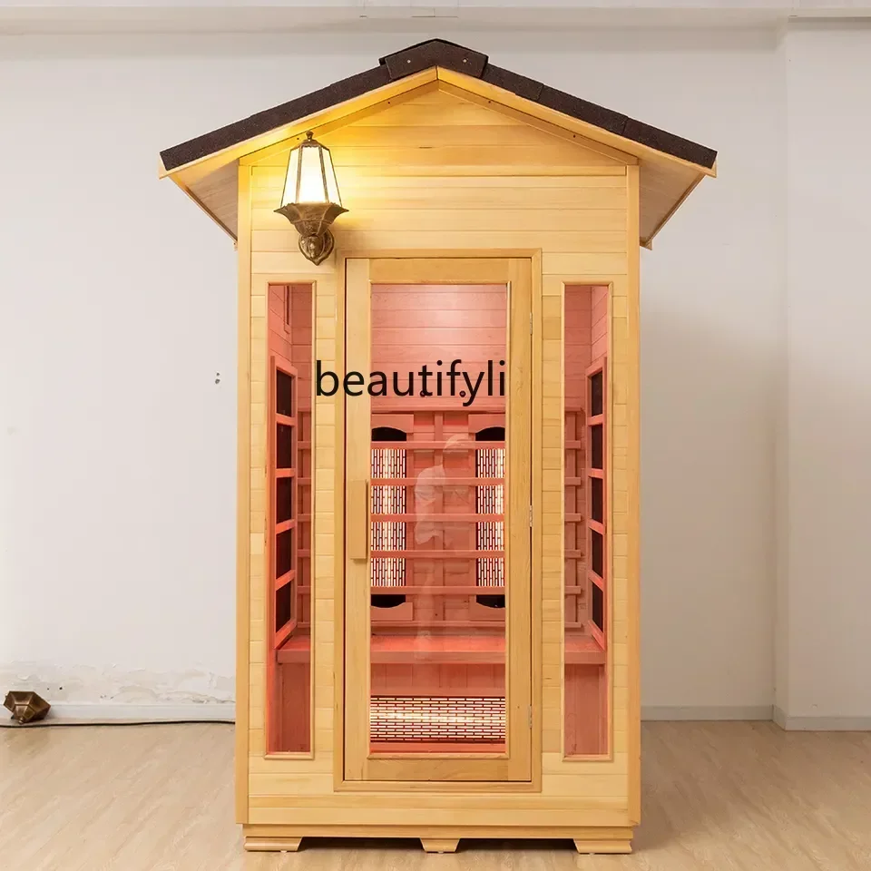 

Outdoor sauna, steam box, steam sauna, household, single and double light wave energy room