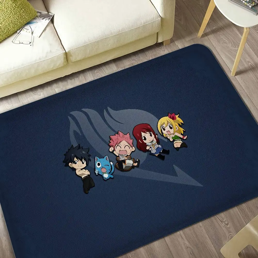 

Fairy Tail Japanese Anime Entrance Door Mat Nordic Style Bedroom Living Room Doormat Home Balcony Anti-Slip Modern Home Decor