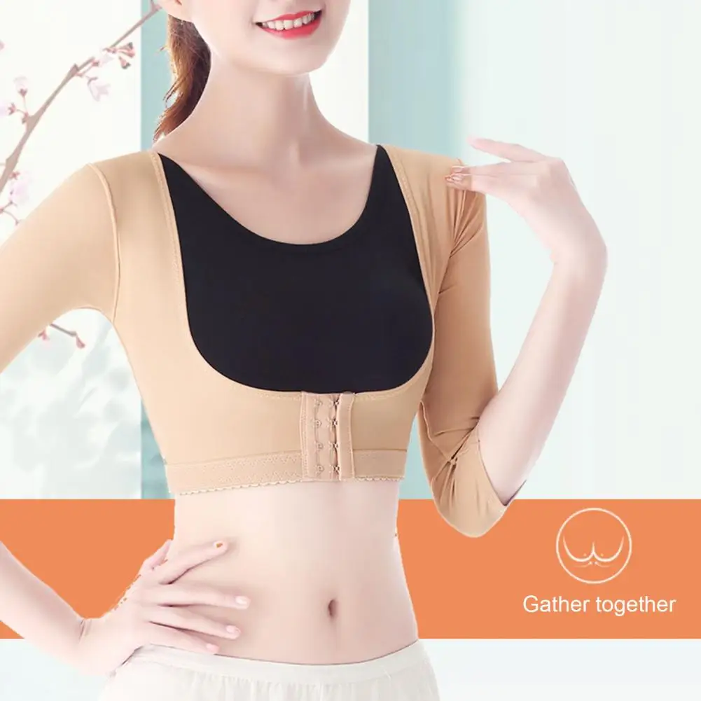 Posture Corrective Top Shoulder Pulling Posture Corrector Women's Posture Corrective Shapewear with Bust Push Up for Improved