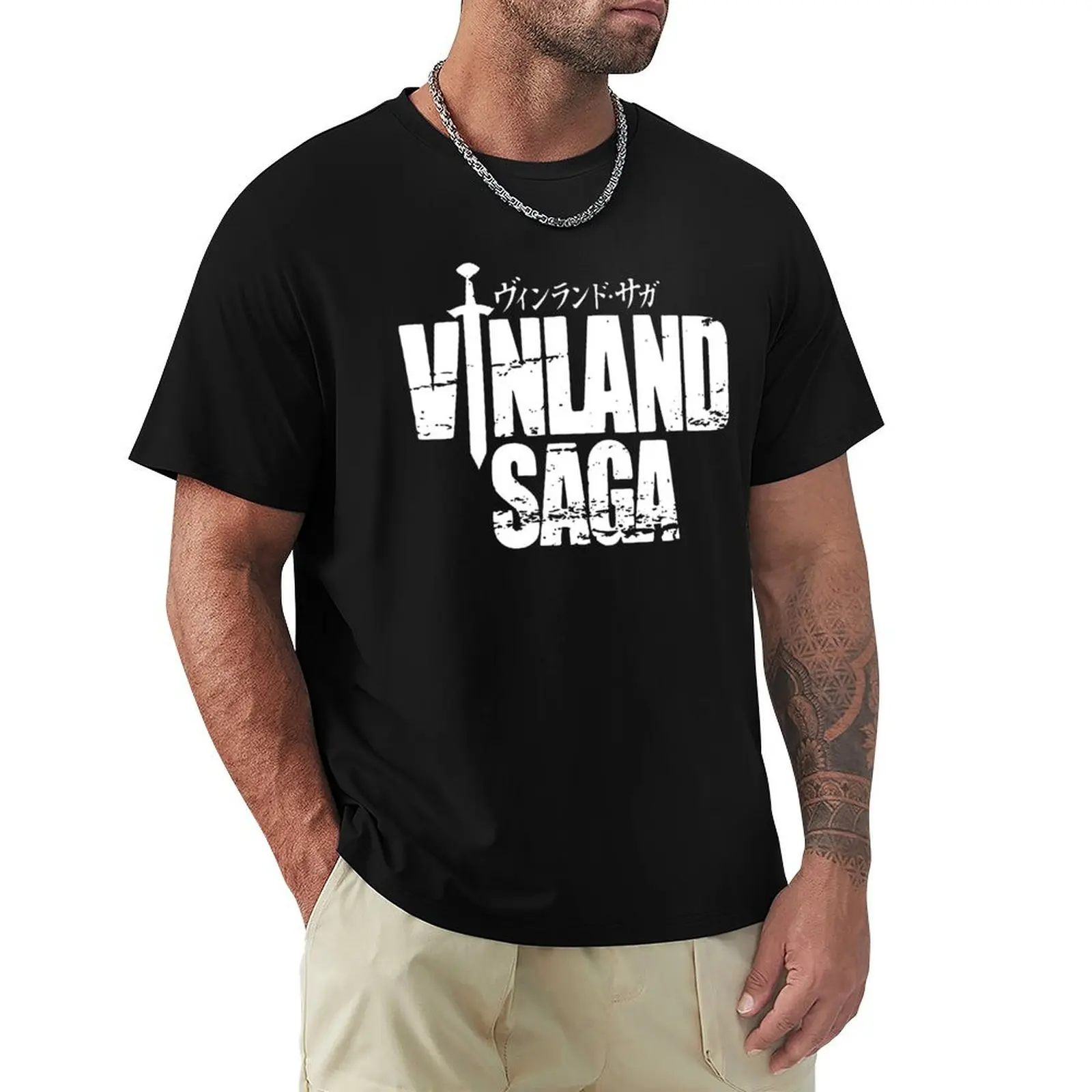 Vinland Saga T-Shirt anime stuff plain graphics customizeds mens t shirts top quality