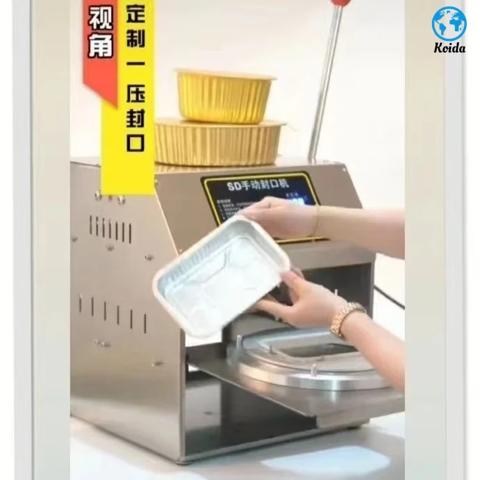 Semi Automatic Take-away Sealer Food Package Restaurant Accessories