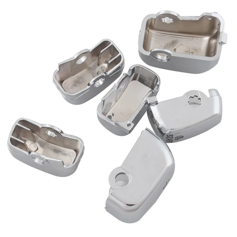 Motorcycle Chrome Handlebar Control Switch Housing Cover For Harley Sportster Touring Road King Softail Dyna Fat Boy Accessories