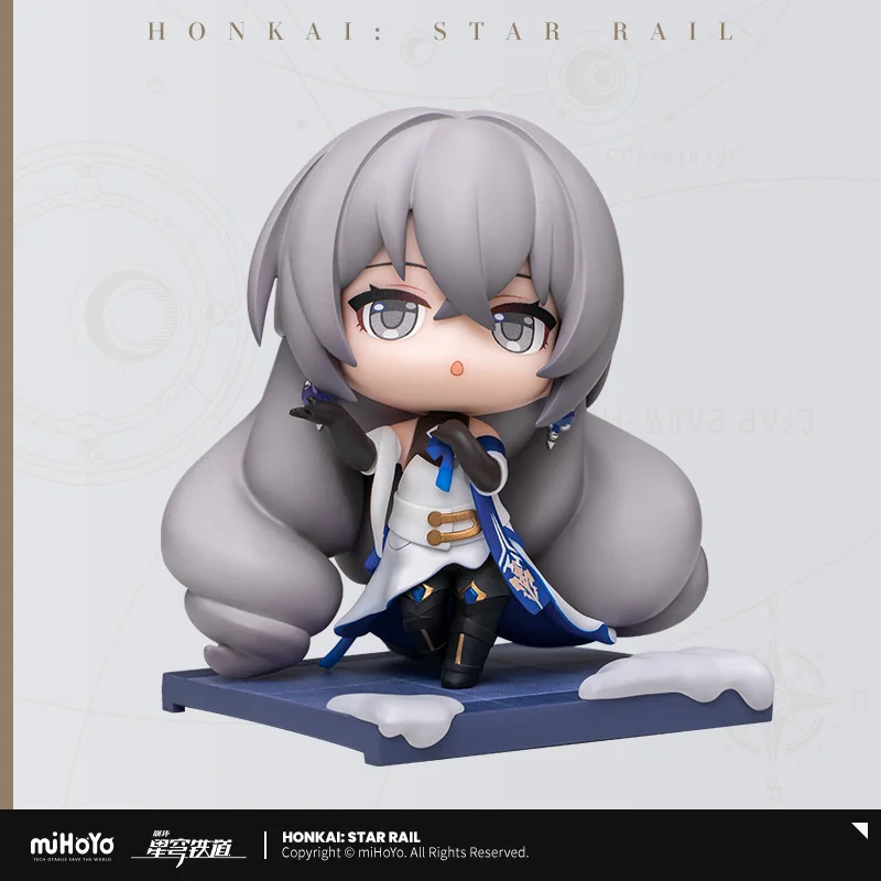 Honkai figura de impacto Trailblazer Bronya Rand, estatua Original de Pvc, serie de acción de Anime, adorno de escritorio, decoración, juguetes para niños