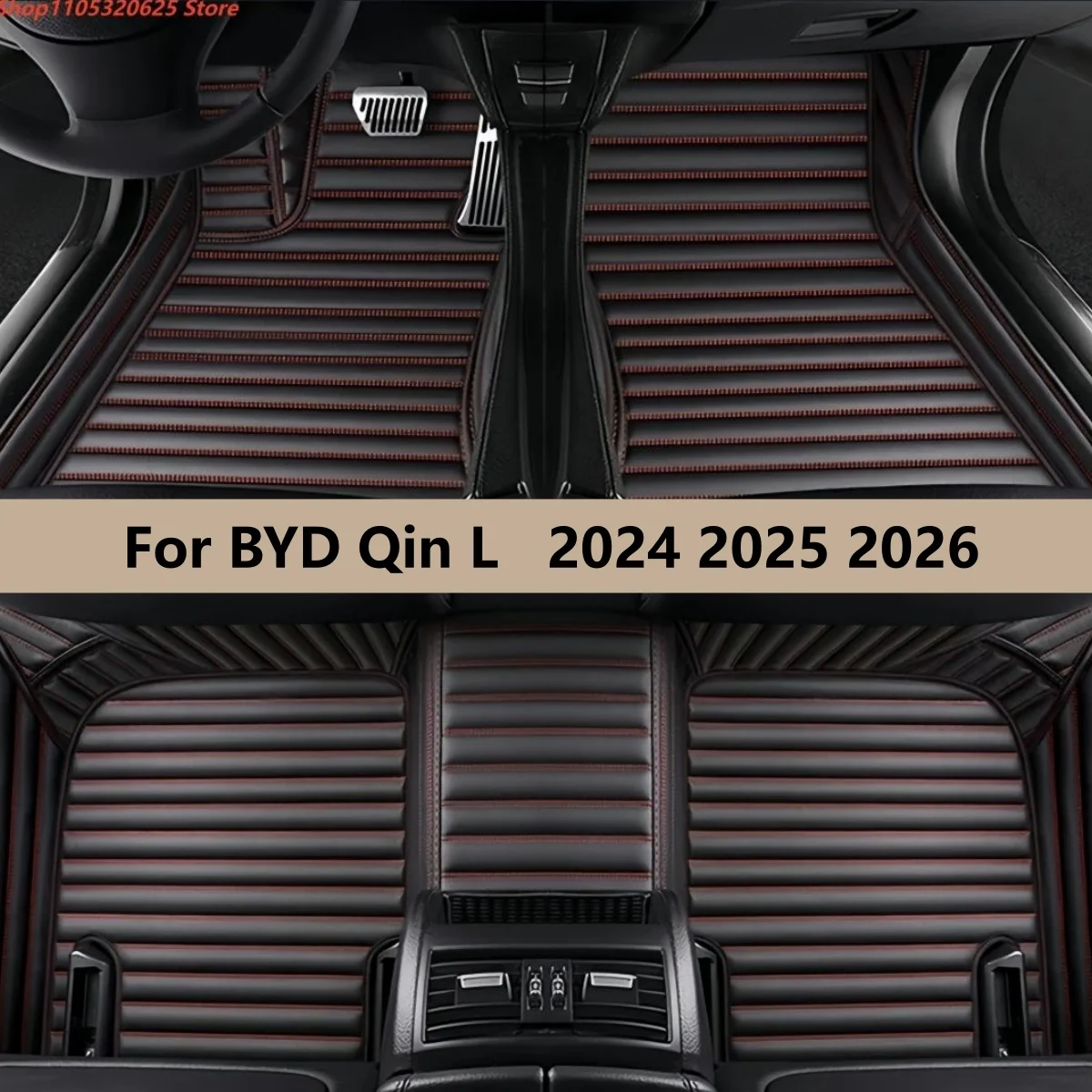

Car Floor Mats For BYD Qin L MK3 2024 2025 2026 Waterproof Rugs Carpets Full Auto Interior Part Accessories