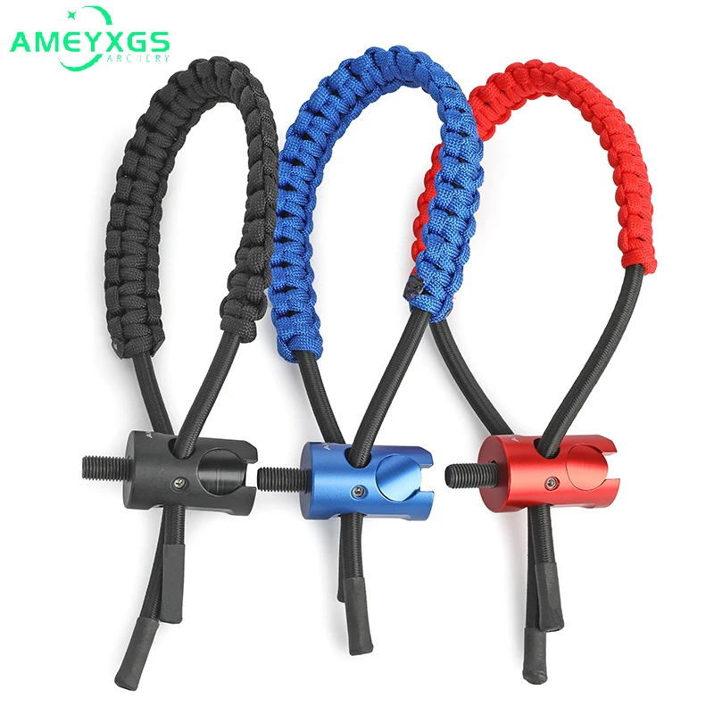 

Archery Bow Wrist Sling Adjustable for Compound Bows Quick Detachable Convenient Wrist Strap Hunting Shooting Accessories