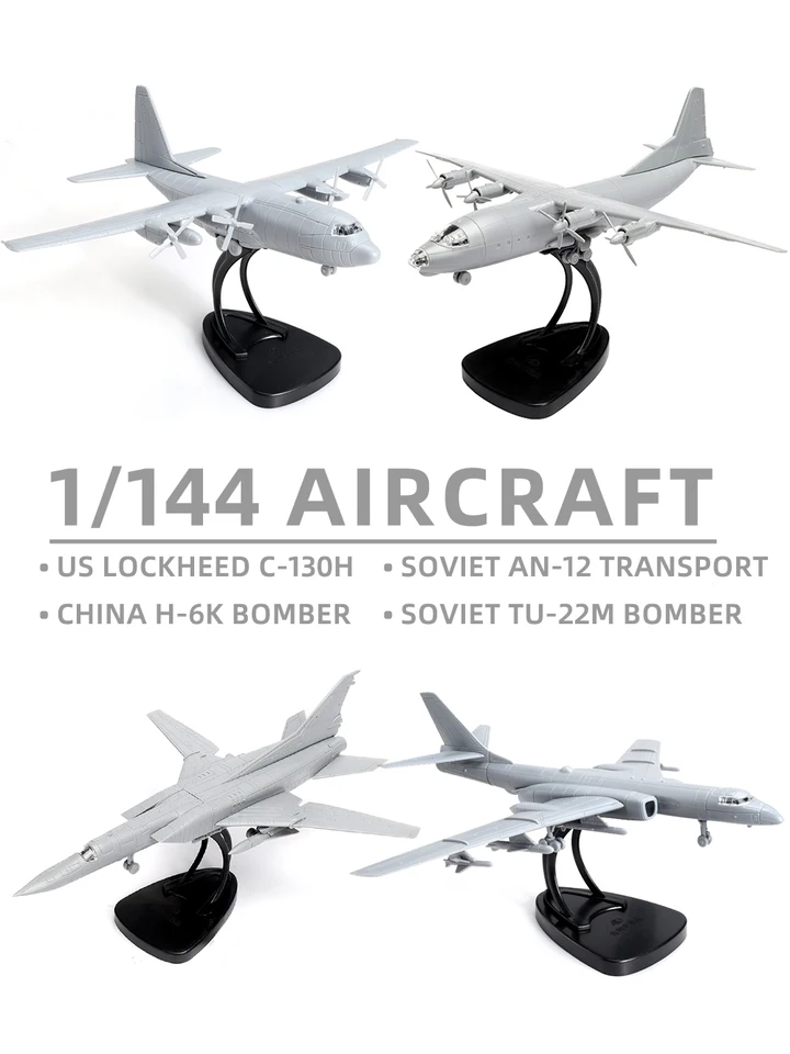 ViiKONDO 1/144 Airplane Toy Model US Lockheed C-130h Warplane