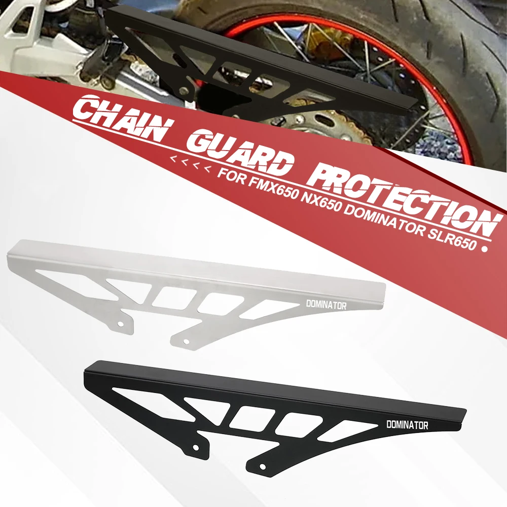 

For Honda NX650 Dominator 1988-2000 1999 1998 1997 Chain Sprocket Cover Protection Frame Guide Guard FMX 650 SLR650 Accessories