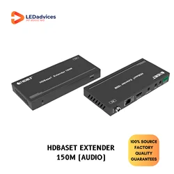 18Gbps HDMI over HDBaseT Extender with Bi-directional IR  492ft 150m 4K 1080P 1x HDMI OUT 1x AUDIO OUT TV Home Theater