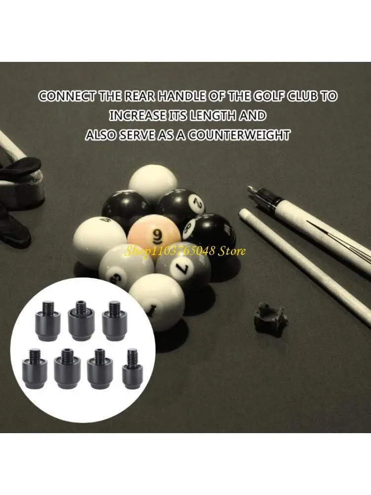 

R53E Professional Billiard Cue Pool Cue Sticks Extension Handle Aluminium Extenders for Mezz Universal,