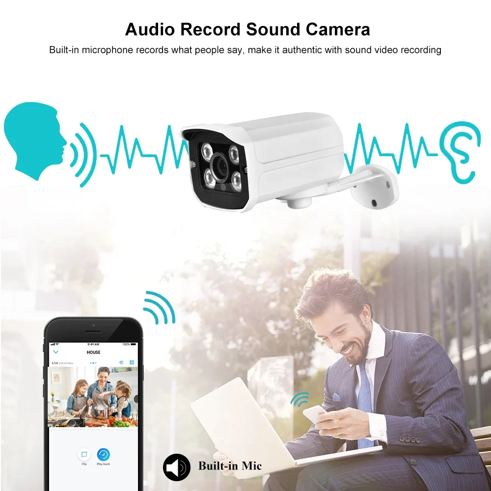 Рисунок 2 - XMEYE POE H.265AI Аудио 5MP 4MP