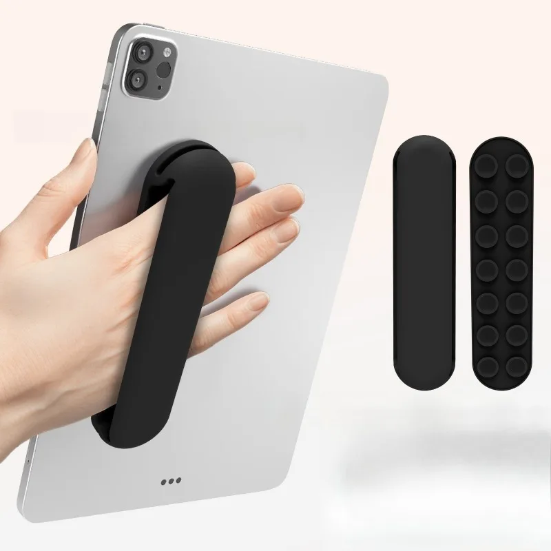 6Pcs Silicone Tablet Hand Strap Non-slip One-hand Grip Wrist Band E-Reader Holder Anti-slip Hand Support Accessory