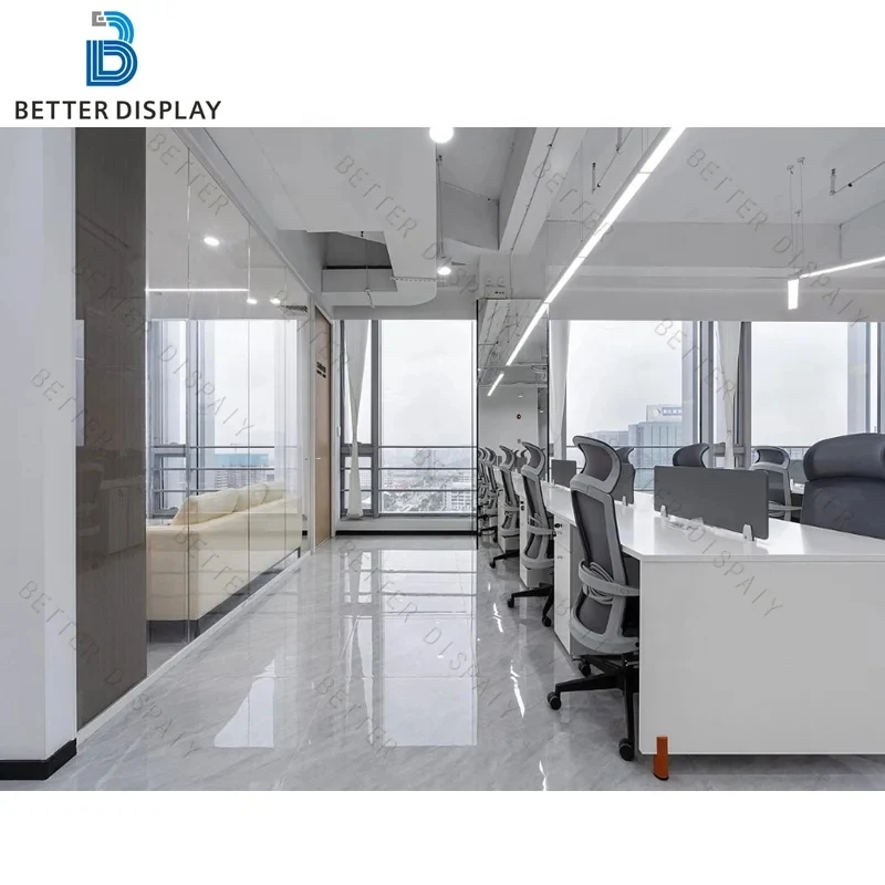 custom.Modern Wooden Office Desk 2 4 6 8 Seater Coworking Workstation Extendable Open Space Workplace Furniture Office S