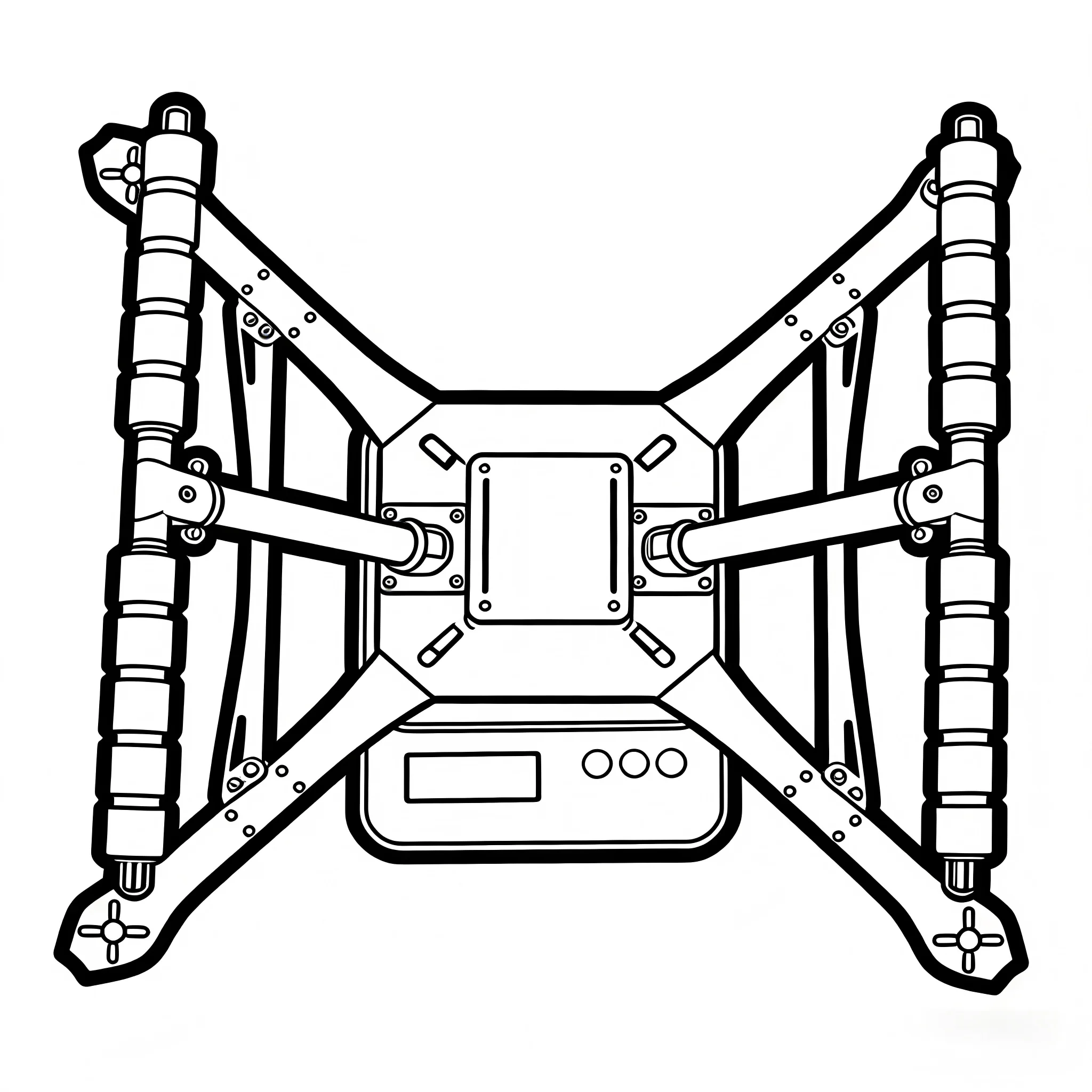 BCUBE FPV Open Source New Smart Drone Frame 450MM Pixhawk Ardupilot Quadrotor Rack RC Multicopter Multi-Rotor With Landing Gear