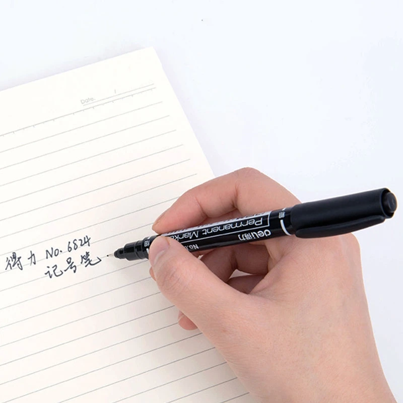 30Pcs Oily Marker Pen Thick And Thin Double-headed Art Hook Pen CD Marker Pen Office Supplies Wholesale