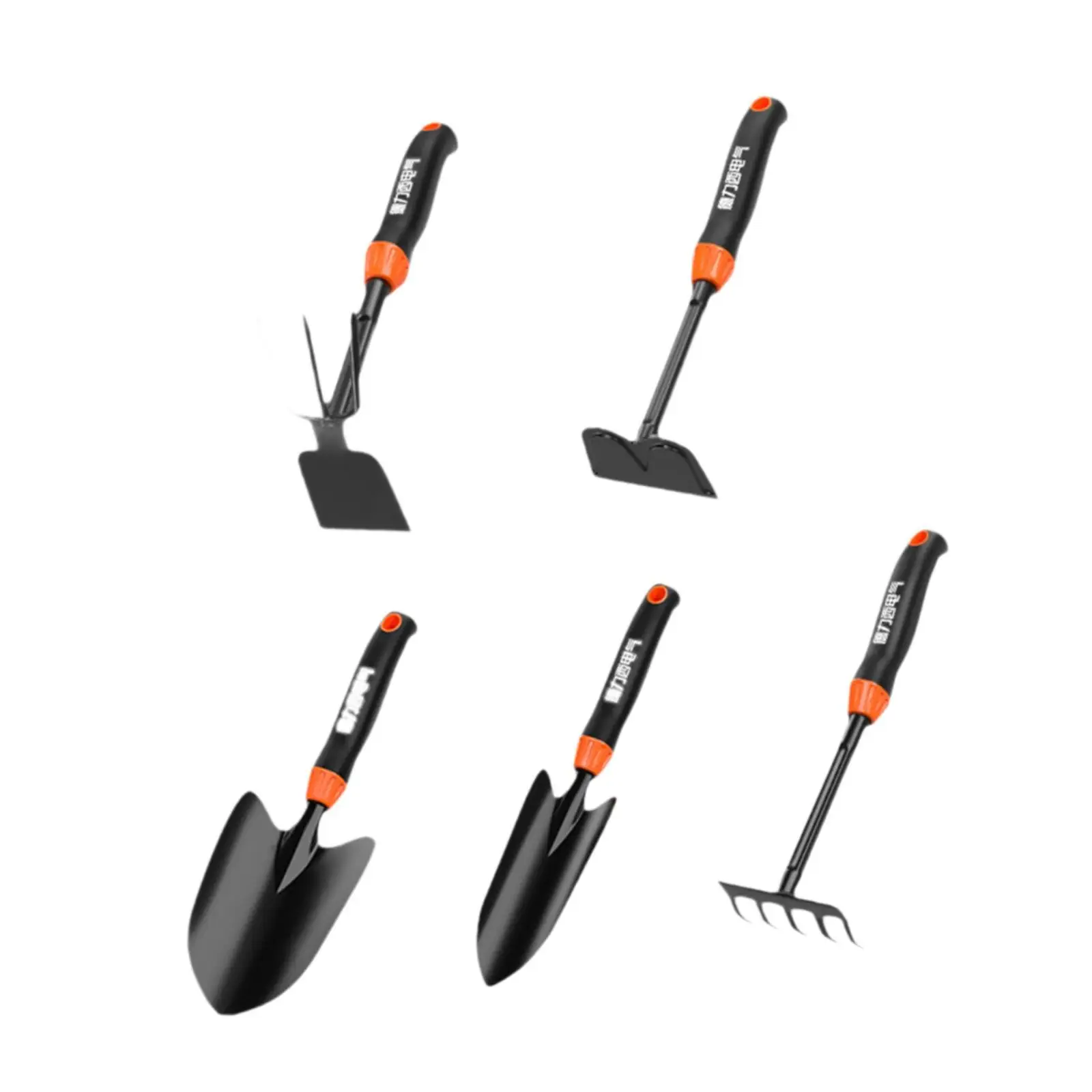 Gardening Tools Kit Labor Saving Efficient Ergonomic Design Sturdy Carbon Steel Multifunctional Ease of Use Hoe for Outdoor Gift