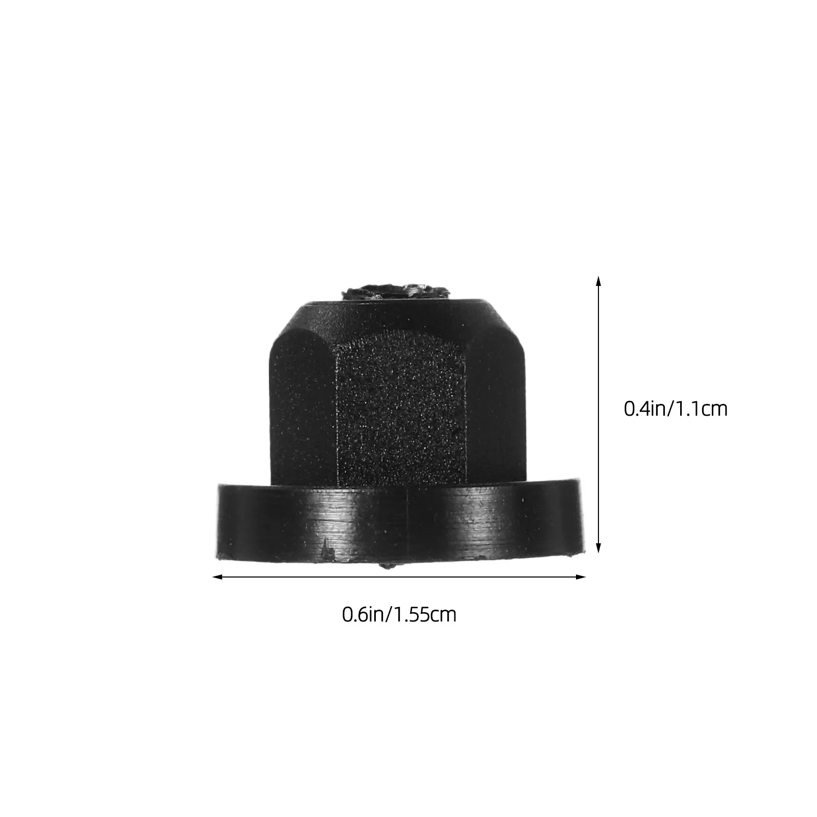 200Pcs Car Retainer Clips Plastic Flange Nut Fasteners Kit High Temp Resistant Quick Install Anti Loosening Secure Fit for Auto
