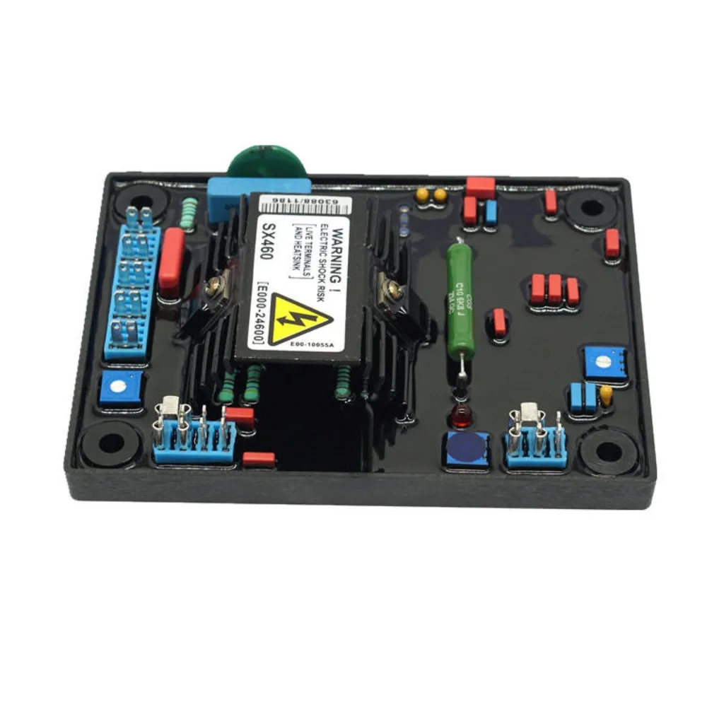 Generator AVR SX460 Single Phase Diesel Automatic Voltage Regulator Genset Part Adjustable Controller Stabilizer 100kw