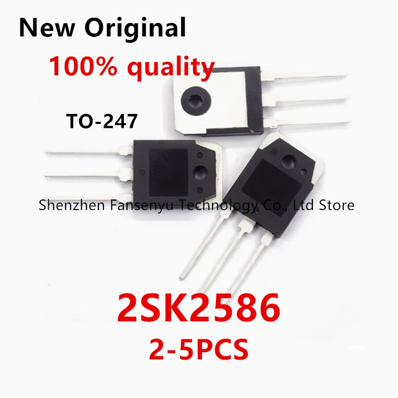 (2-5pcs)100% New original  2SK2586 K2586 TO-247  Chipset