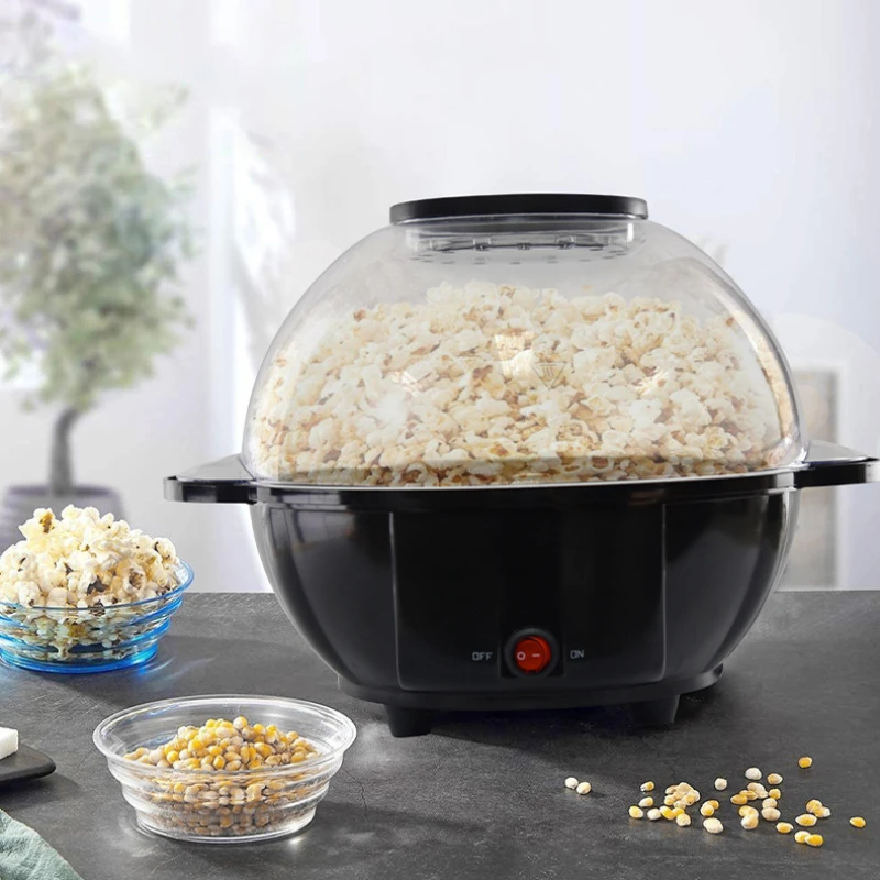 110V/220V household portable full-automatic sugar corn ball  mini popcorn machine for rapid production  pipoqueira eletrica