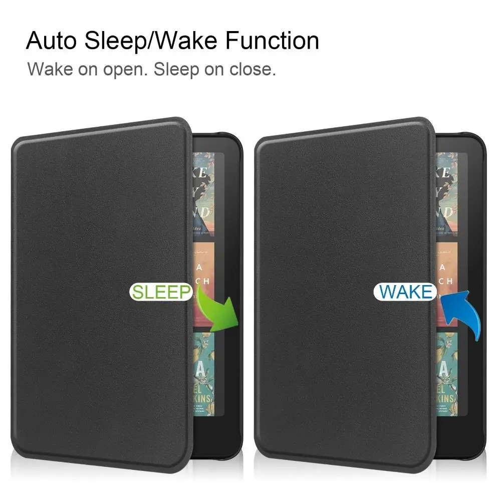 Auto wake/sleep 7 Polegada e-reader caso anti-queda folio capa para kindle paperwhite 2024 12th gen/colorsoft assinatura edição