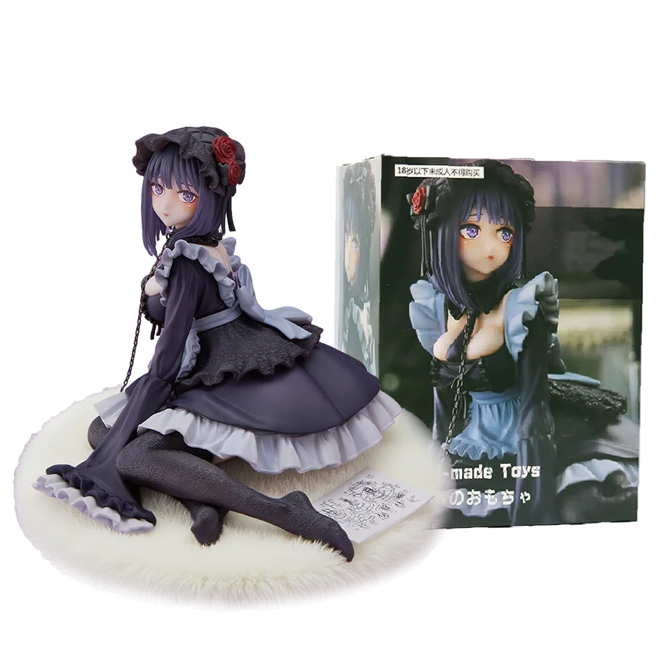 2 Arten My Dress-Up Darling Anime Figur Black Maid Outfit Kitagawa Marin Actionfigur Shizuku Kuroe Figurensammlung Modell