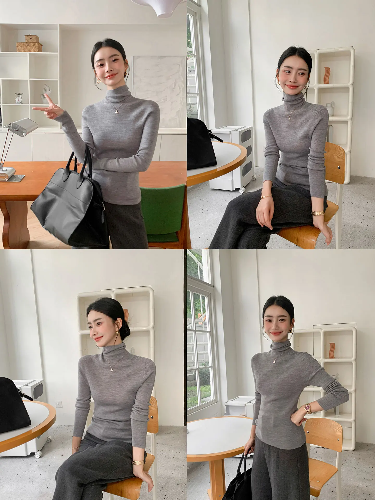 

WTT Camere Sl High Ne Женская база irt Chic Внутренняя одежда Вязаный топ Премиум Осенний сезон Цвет