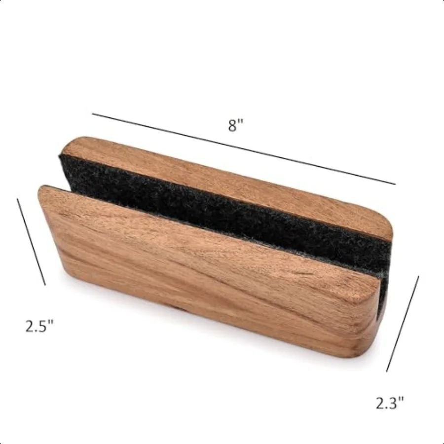 Support pour ordinateur portable en bois d'acacia support vertical pour ordinateur portable pour bureau Compatible avec Apple Book Microsoft Surface ordinateurs portables de jeu Table IPad