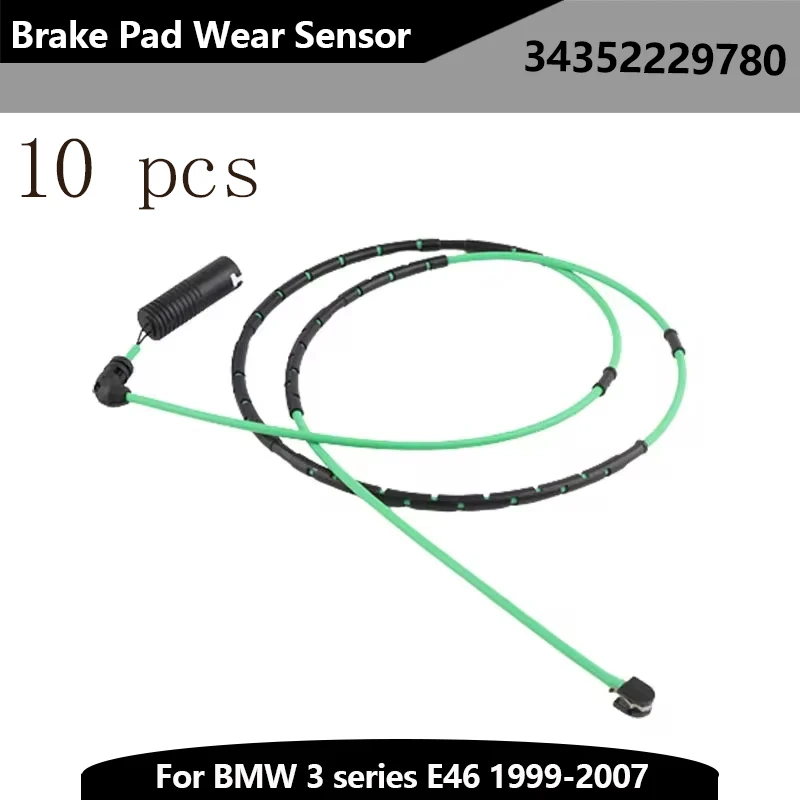 10pcs 3435 2229 780 Rear Brake Pad Sensor for BMW 3 series E46 1999-2007 34352229780