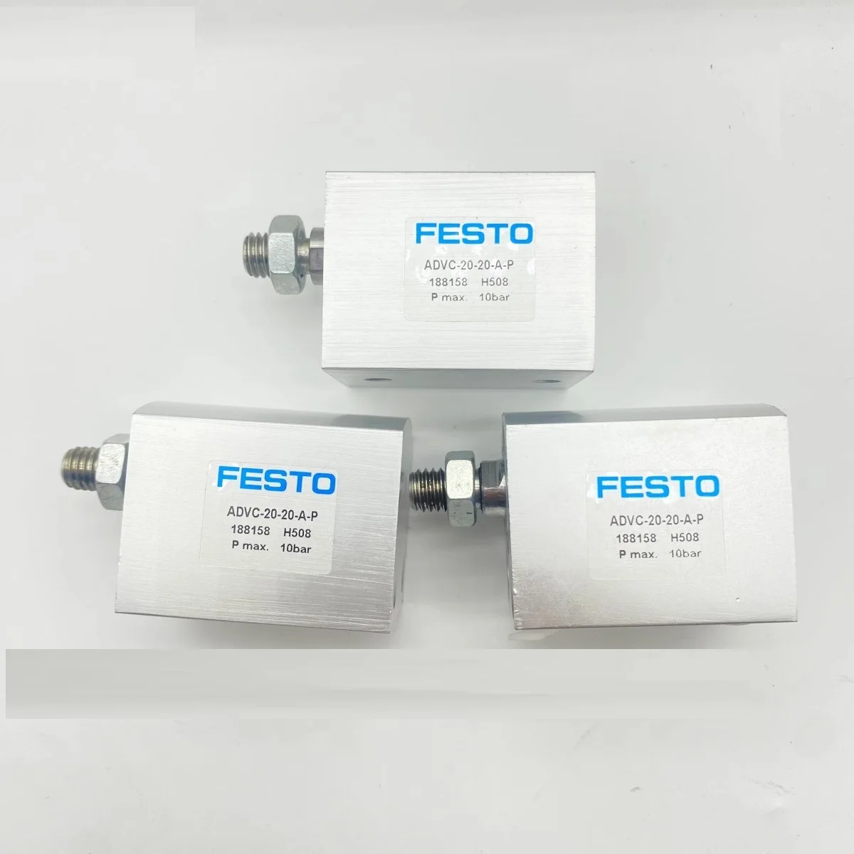 FESTO  ADVC-6/10/12/16/20/25/32/40/50/63/80/100-5/10/15/20/15-I-A-I-P-A riginal Short Stroke Cylinder