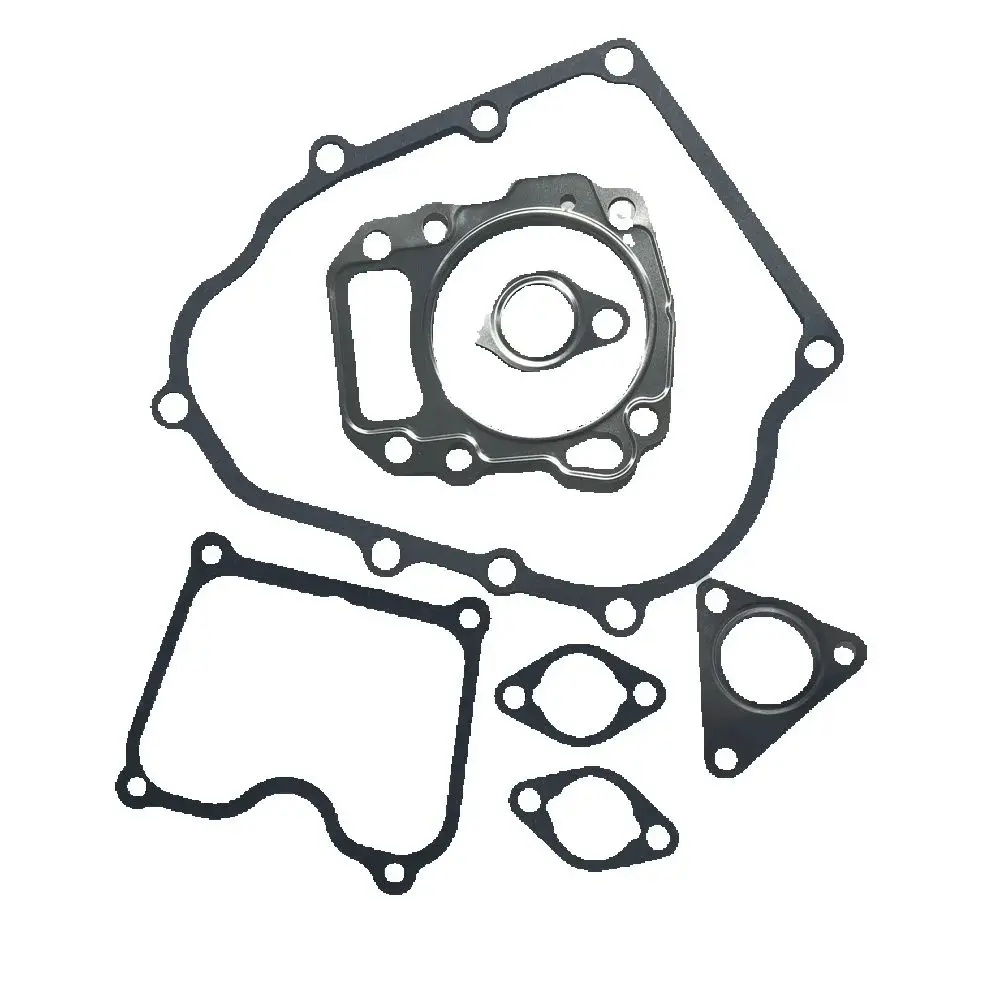 

GT600 SET OF 7PCS PACK GASEKTS FITS MITSUBISHI GM182 GB18 GB18G4T 6HP MEIKI ENGINE CARBURETOR CRANKCASE MUFFLER CYLINDER GASKET