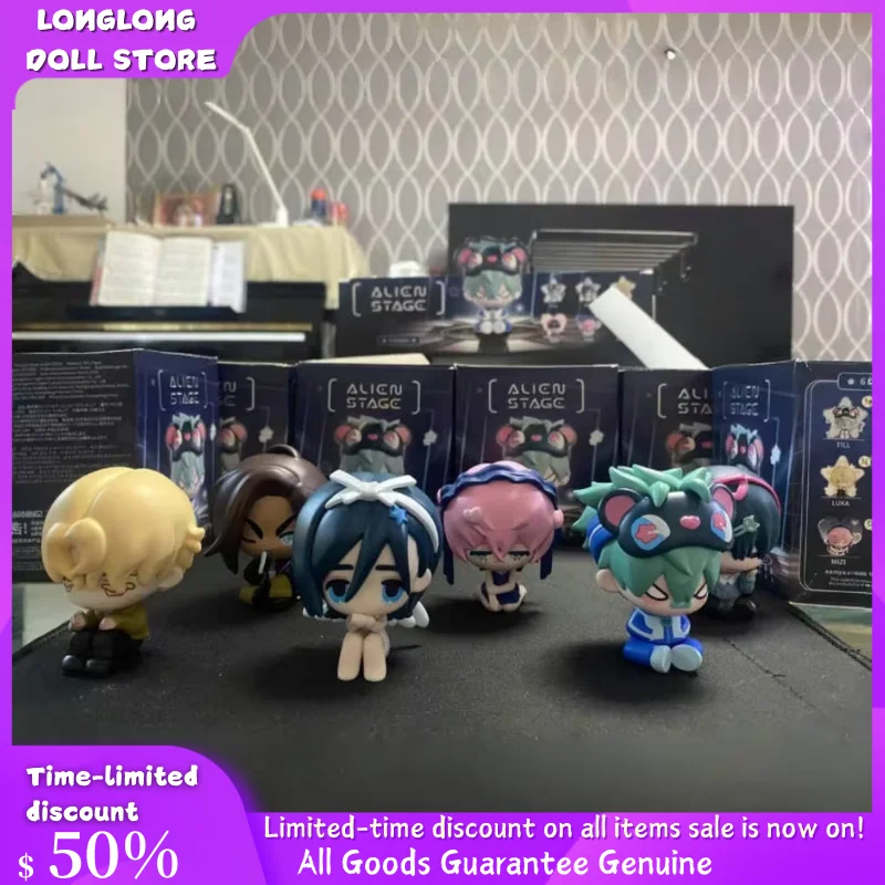 

Spot Alien Stage Blind Box Mizi Sua Ivan Till Luka Hyuna Alien Stage Series Toy Figure Gift Doll Collection Desktop Decoration