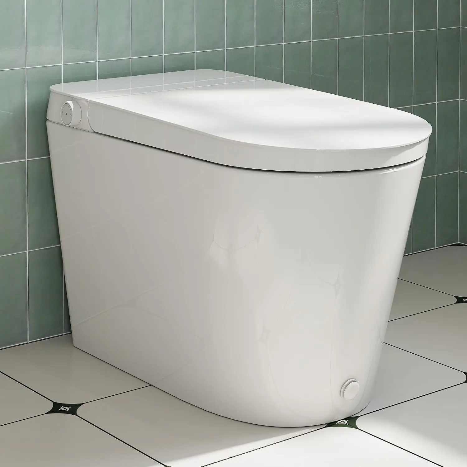 HR-N30 Non-Electric Bidet Toilet with Battery Auto Flush, Customized
