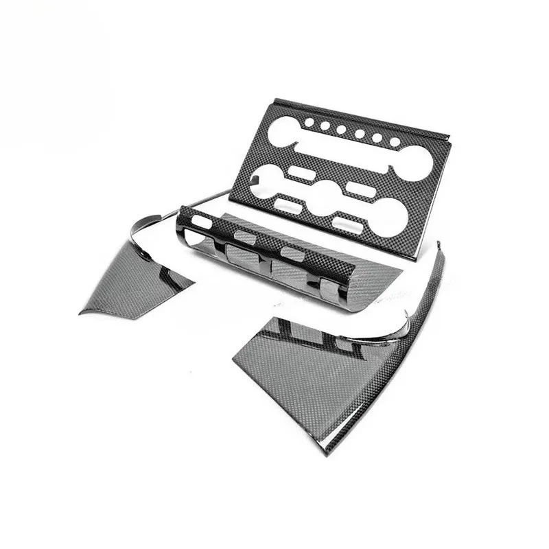 LHD RHD Dry Carbon Fiber Dashboard Central Control Car Accessories Interior Decorative Suitable for Nisan GTR R35