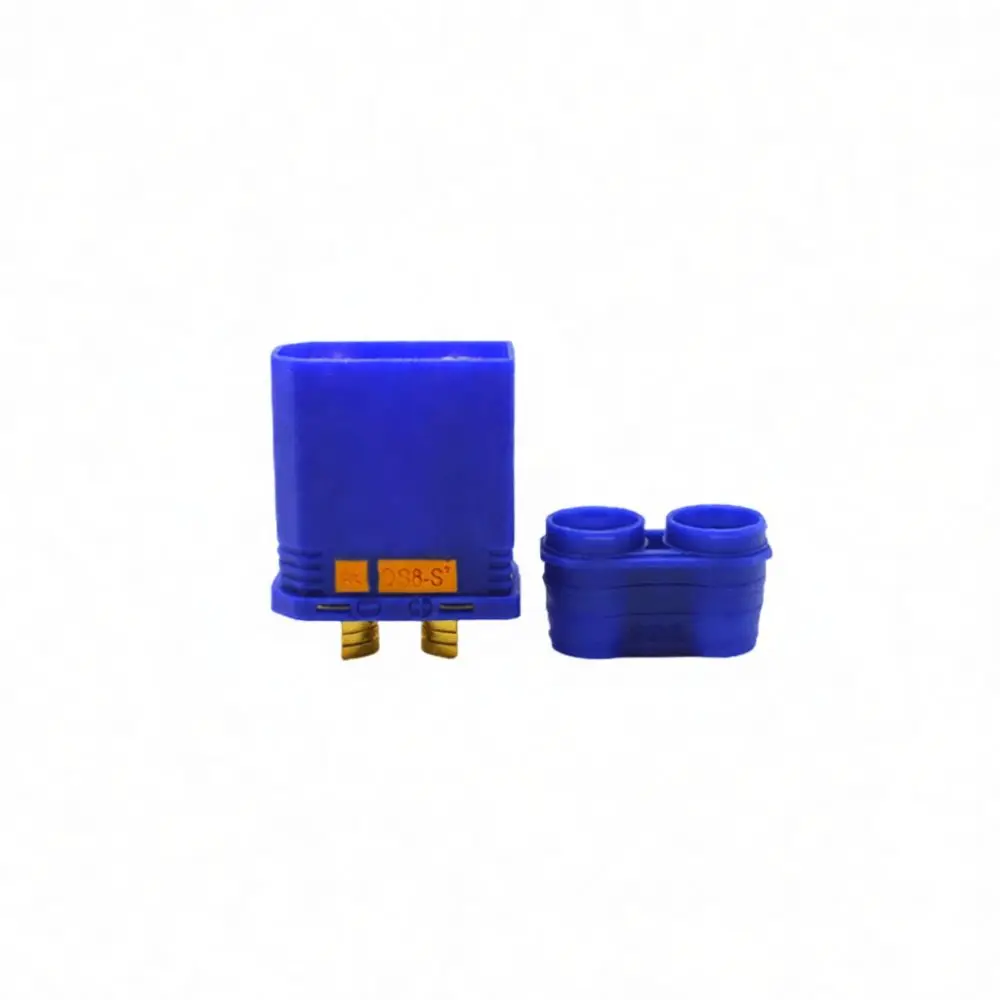 Reliable QS8-S Anti Spark Connector 120A High Power Plug Gold Plated Terminal For Industrial Electrical Energy Storage Systems