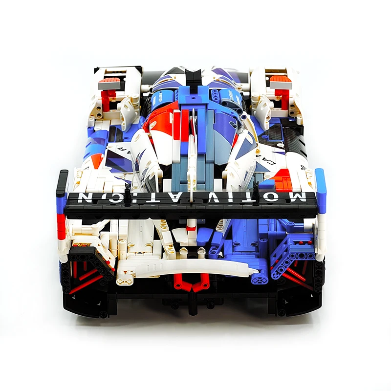 IN VOORRAAD Y18082 MOC 1:8 Technische RC Sportwagen V8 Bouwstenen Bricks Assembleren Model DIY Speelgoed Kinderen Kerstcadeau Sets