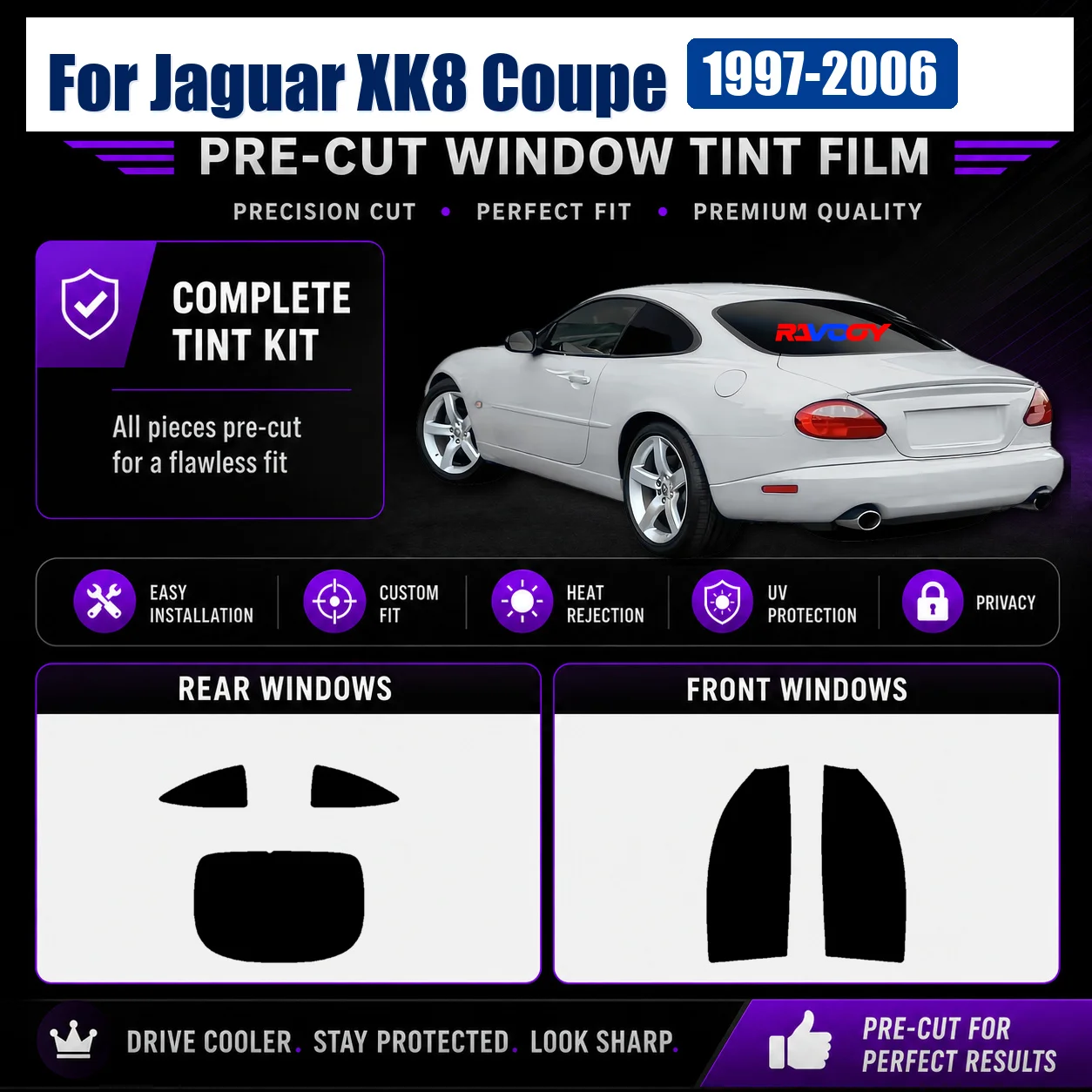 for-jaguar-xk8-coupe-1997-2006-diy-front-rear-window-tint-film-uv-heat-rejection
