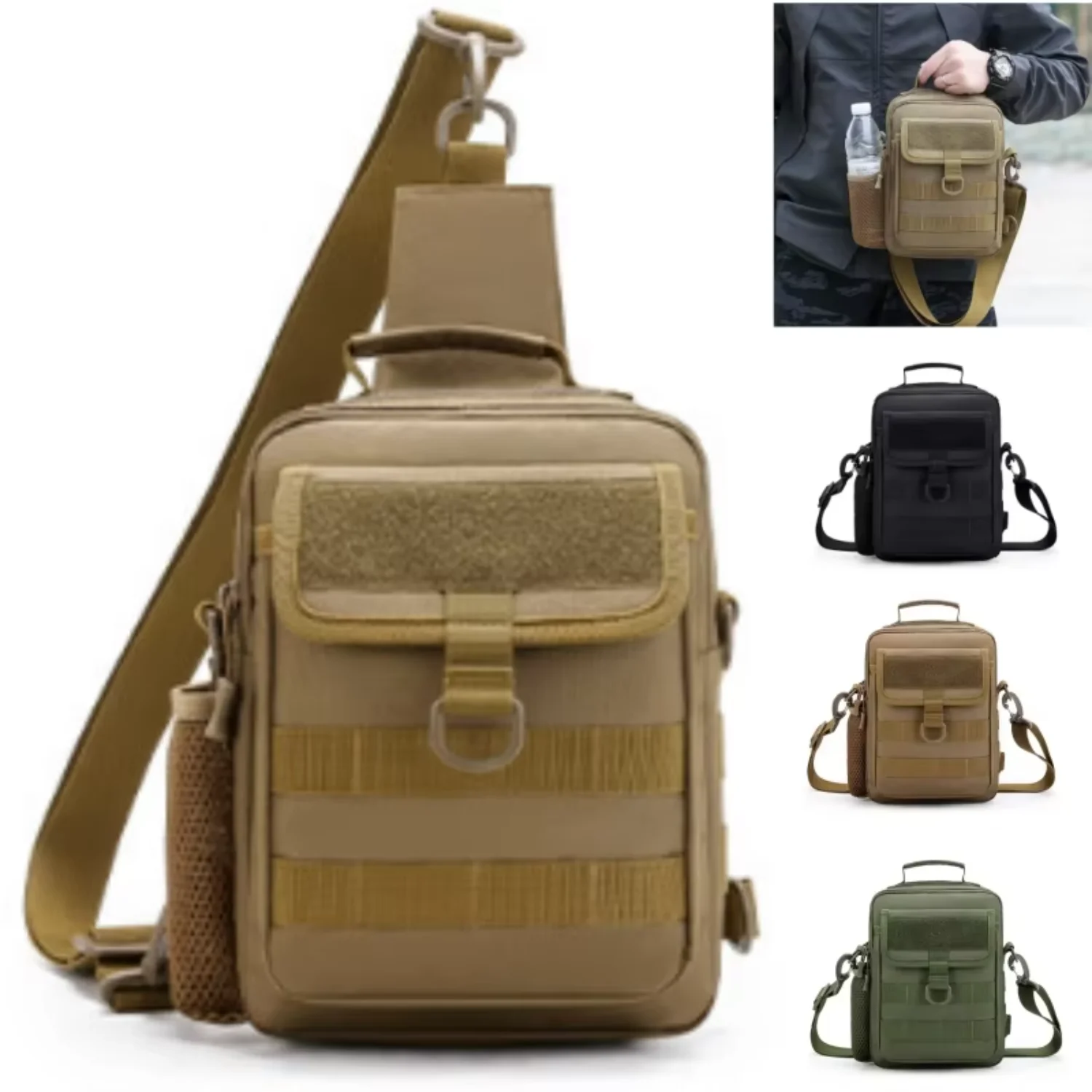 

Fishing Chest Causal Daily Commute Crossbody Shoulder Bags Men Women Outdoor Sport Cycling Camping Climbing Phone Handbag