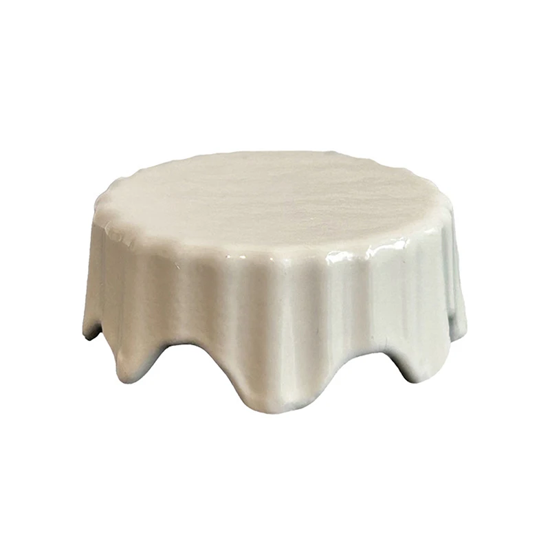 

3Pcs Doll Accessories Girls Toy 1/12 Scale Miniatuare Dollhouse Cake Stand Dessert Decoration Dish