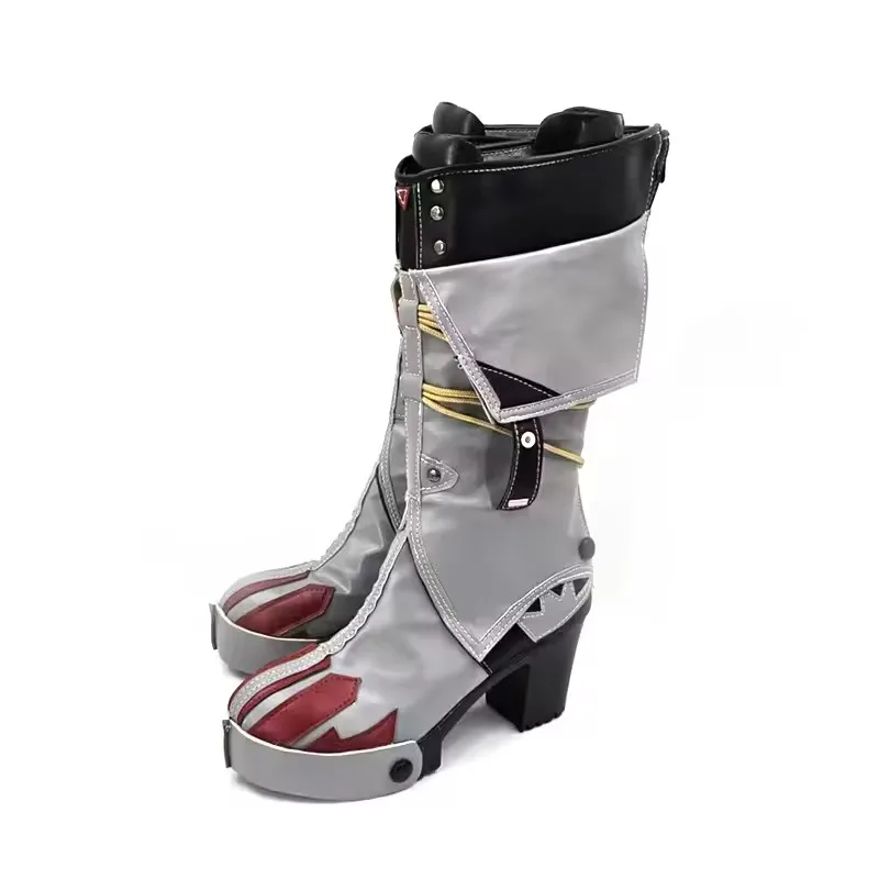 Jogo zenless zona zero jane doe cosplay sapatos moda botas mulheres homens halloween role play cos prop