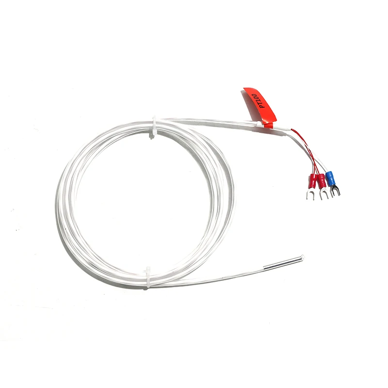 1PC Resistance Temperature Detector PT100 RTD 3*30mm Probe -50-260℃ 3-Wire Design 1-5M PTFE Long-Term Stable Pressure-Tolerant view 2