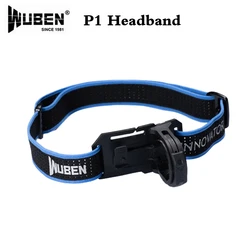 WUBEN P1 Stirnband für E7 Scheinwerfer X0 Taschenlampe für Outdoor Camping Laufen Jagd Angeln Expedition Beleuchtung