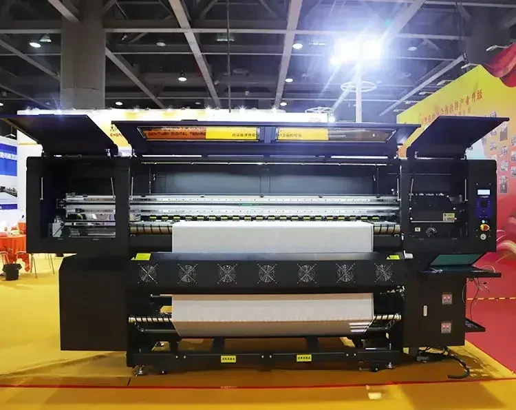 Gran oferta de impresoras digitales para telas I3200/4720 cabezal de impresión rollo a rollo impresora Digital de sublimación de tela 8 cabezales