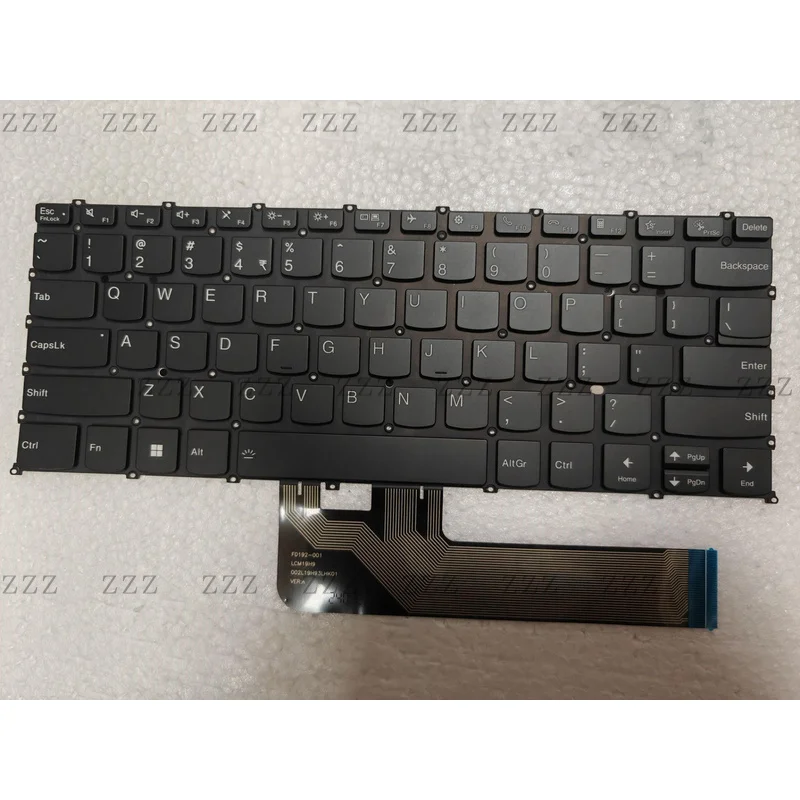 ZZ US black Keyboard For LENOVO IdeaPad 3-14ADA6 3-14ALC6 3-14ITL6 with BACKLIT