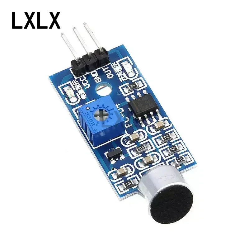 

10PCS Sound Sensor High Sensitivity Sound Microphone Sensor Detection Module for AVR PIC KY-037 Sound Detection Sensor Module