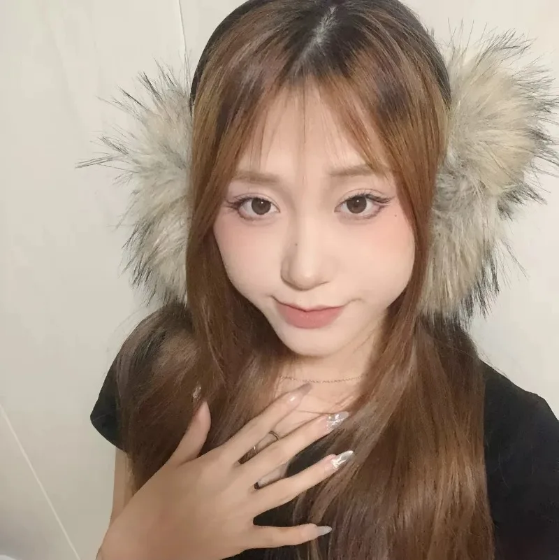 Y2K غطاء للأذنين عتيق للنساء من القطيفة لتدفئة الأذن في الشتاء مقاوم للرياح وحماية من البرد عصابة رأس قابلة للتعديل إكسسوارات شتوية عصرية