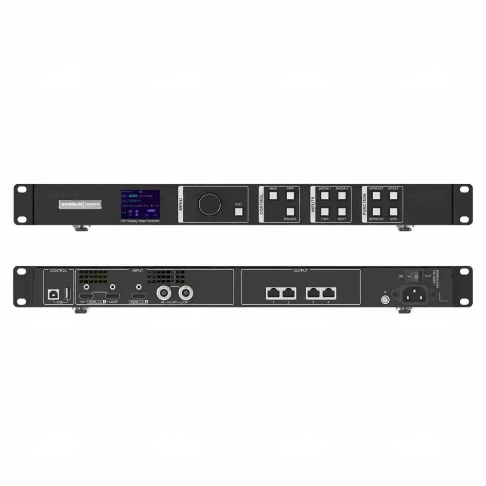 Светодиодный дисплей Универсальный контроллер Светодиодный видеопроцессор Novastar VX400 VX400S VX4S-N