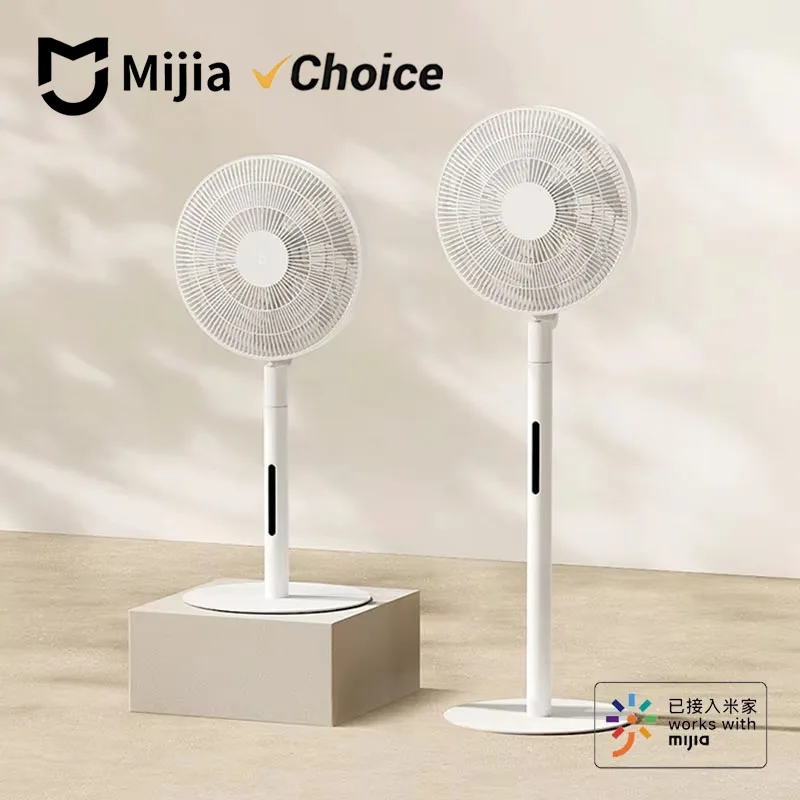 

Напольный вентилятор Mijia DC Inverter Pro BPLDS09DM, умный беспроводной напольный вентилятор-циркулятор воздуха с низким уровнем шума и управлением через приложение Mi Home