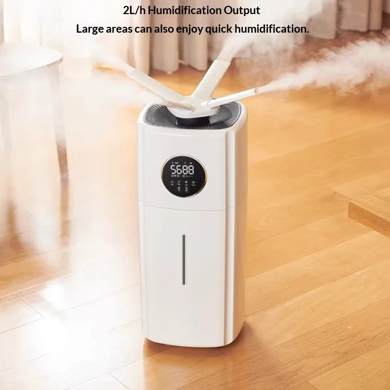 

Портативный ультразвуковой увлажнитель воздуха с функцией холодного тумана, USB, бесшумный, для дома, спальни, офиса, диффузор для эфирных масел, ночник, 500 мл